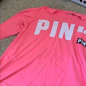 PINK long sleeve tee